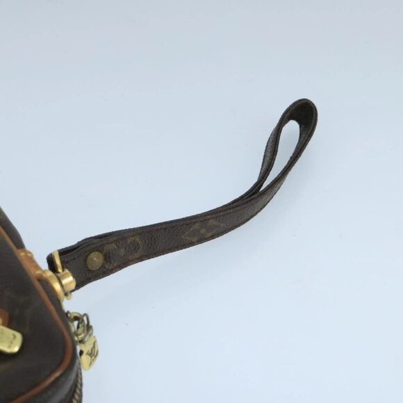 LOUIS VUITTON Monogram Marly Dragonne GM Clutch Bag M51825 LV Auth 104957 - Picture 9 of 16